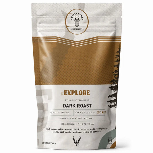 Explore - Whole Bean Coffee - Dark Roast - 1lb