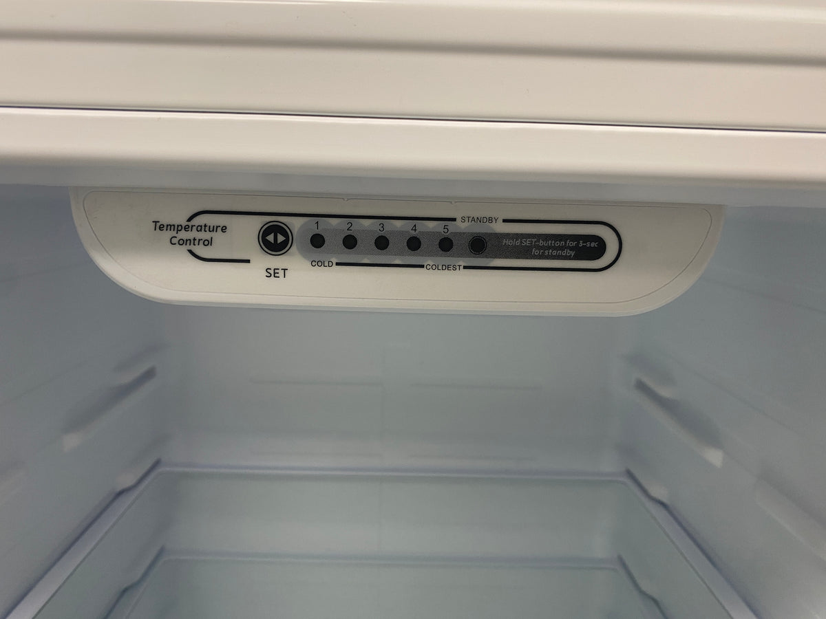 GE Top Freezer Refrigerator Stainless Steel (USED)