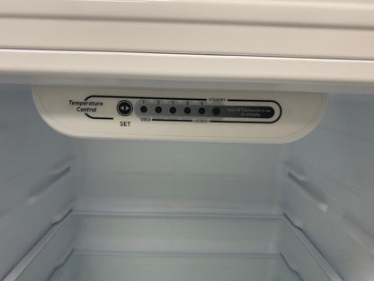 GE Top Freezer Refrigerator Stainless Steel (USED)