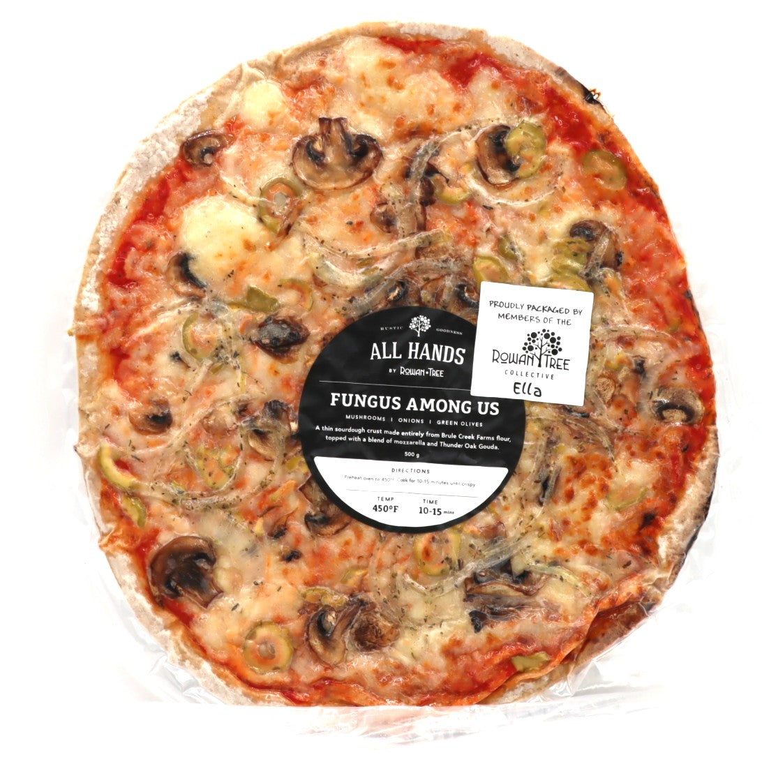 Frozen Pizza - Fungus Among Us - Vegetarian - Both Hands - AgriTech North