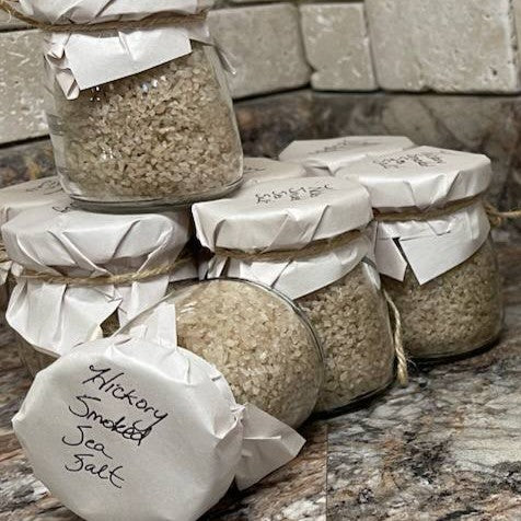 Salt - Standard -  Hickory Smoked Sea Salt (175g) by Foraged North — Spices — Foraged North – Hickory Smoked Sea Salt (175...