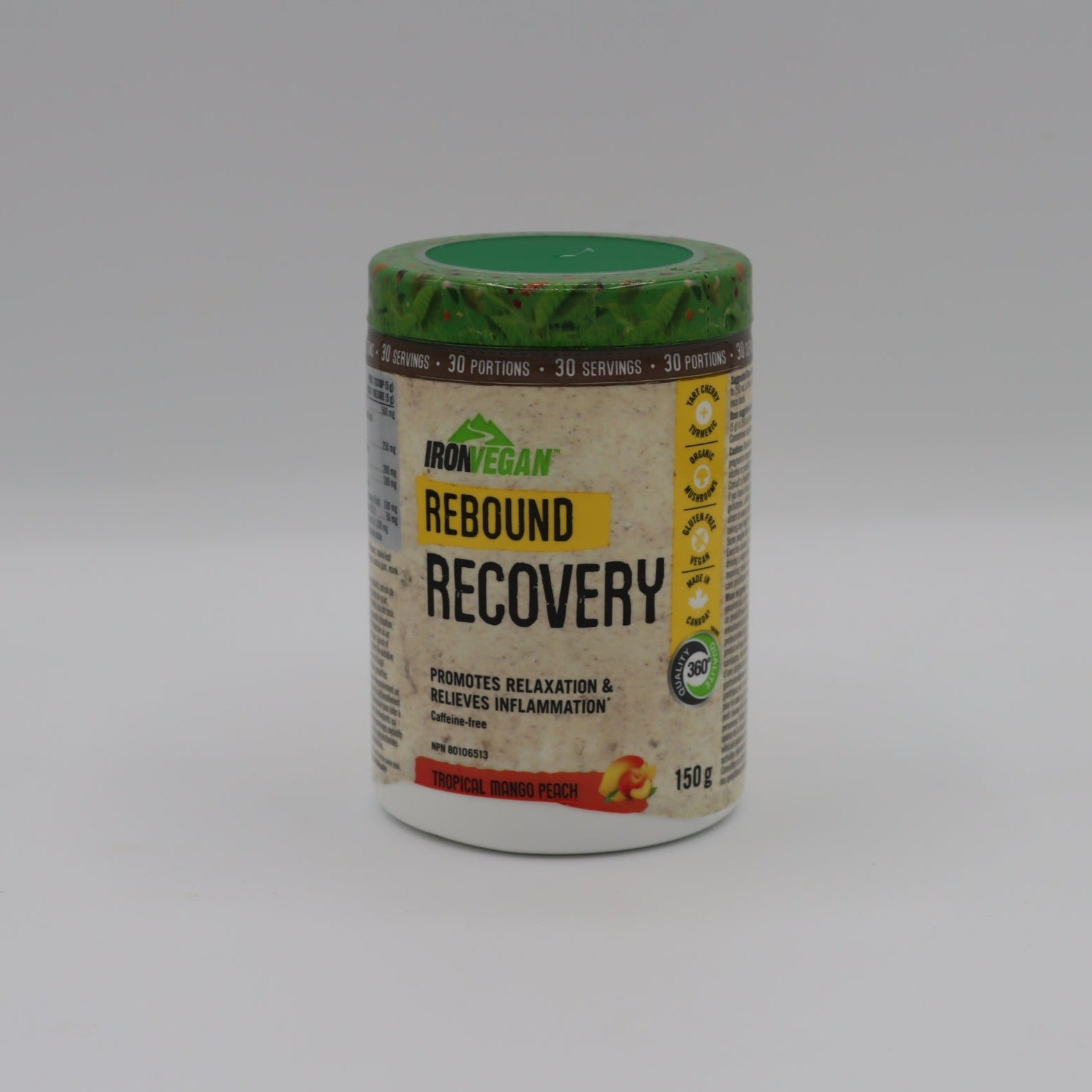 Iron Vegan Rebound Recovery