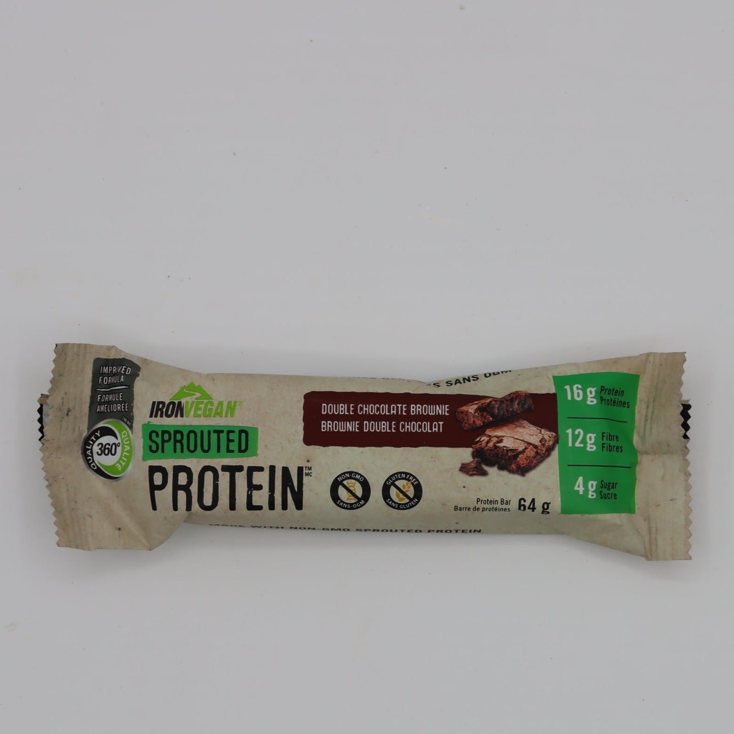 Iron Vegan Sprouted Protein Bars