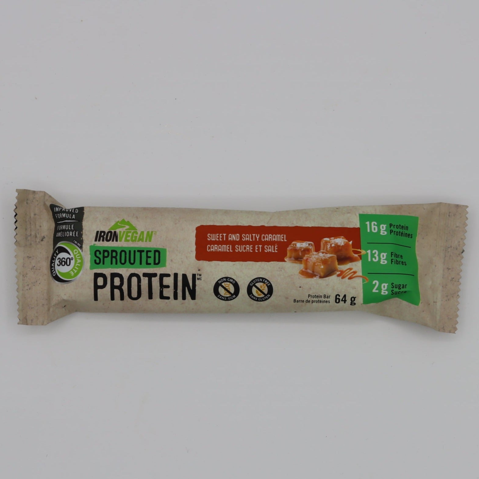 Iron Vegan Sprouted Protein Bars