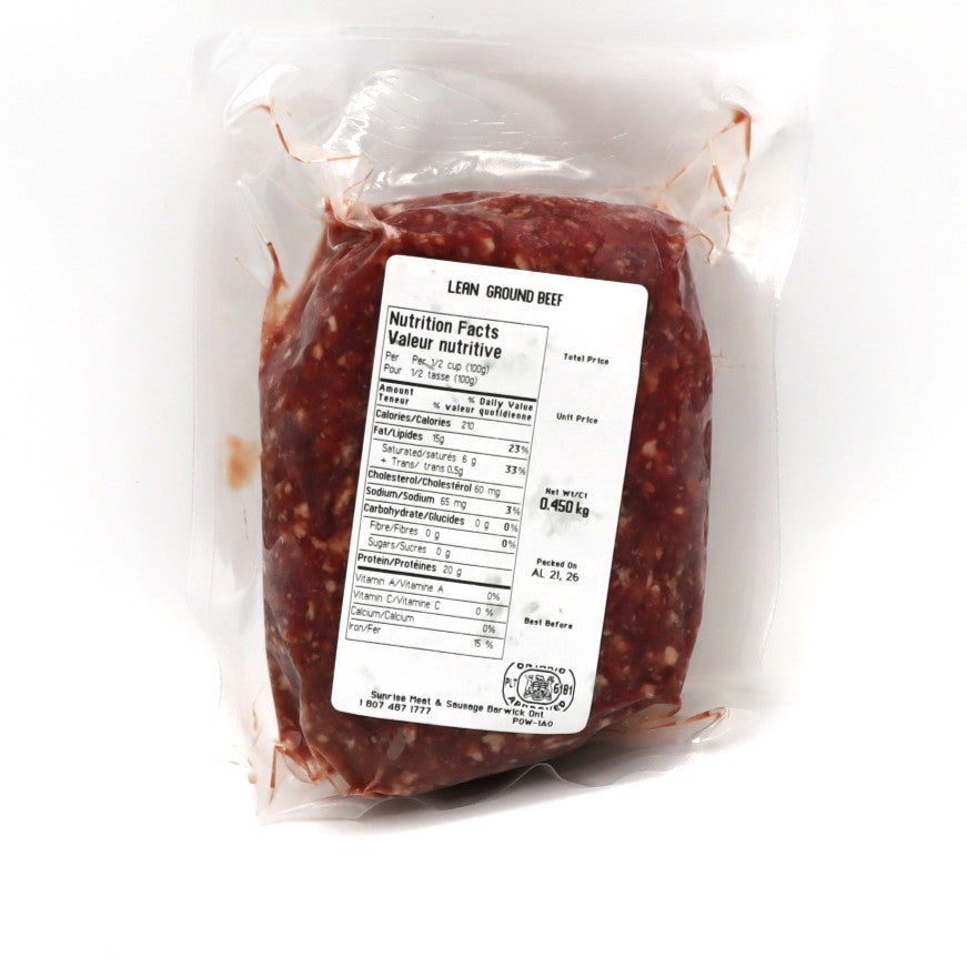 Beef - Ground - Sunrise Meats