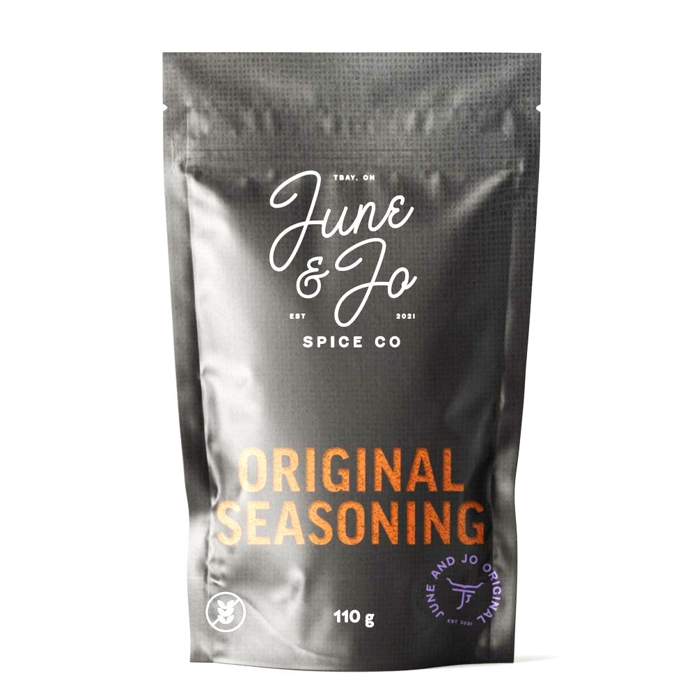 Original Seasoning (110g Gluten Free) by June & Jo Spice Co — Spices — Our signature blend of savoury spices.
