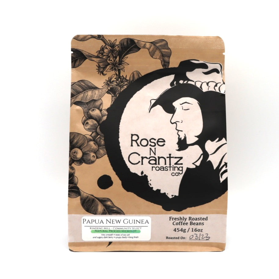 Coffee - Papua New Guinea - Kindeng Mill - Community Select - Natural Process Microlot - 454g - Wholebean by Rose N Crantz...