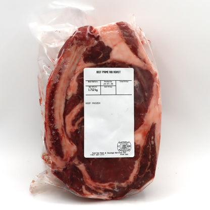 Beef - Roast - Prime Rib - Sunrise Meats - Front - Sunrise Meat & Sausage - AgriTech North