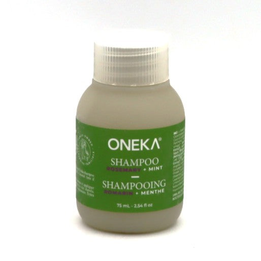 Shampoo - Rosemary & Mint - ONEKA Travel Size (75ml)