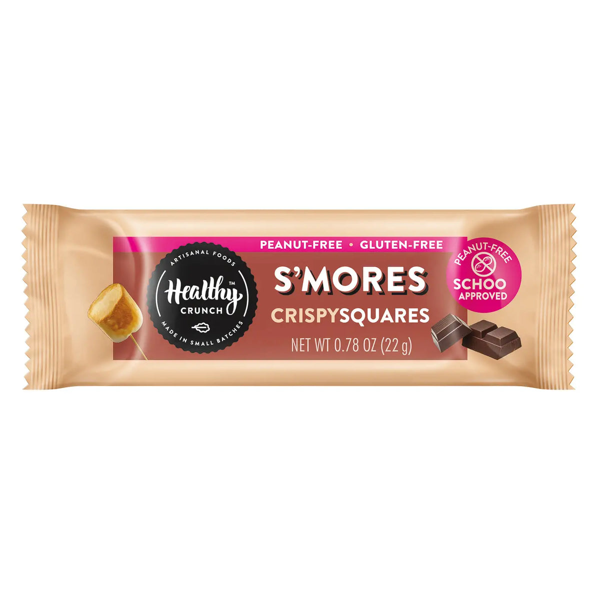 S'mores Crispy Squares