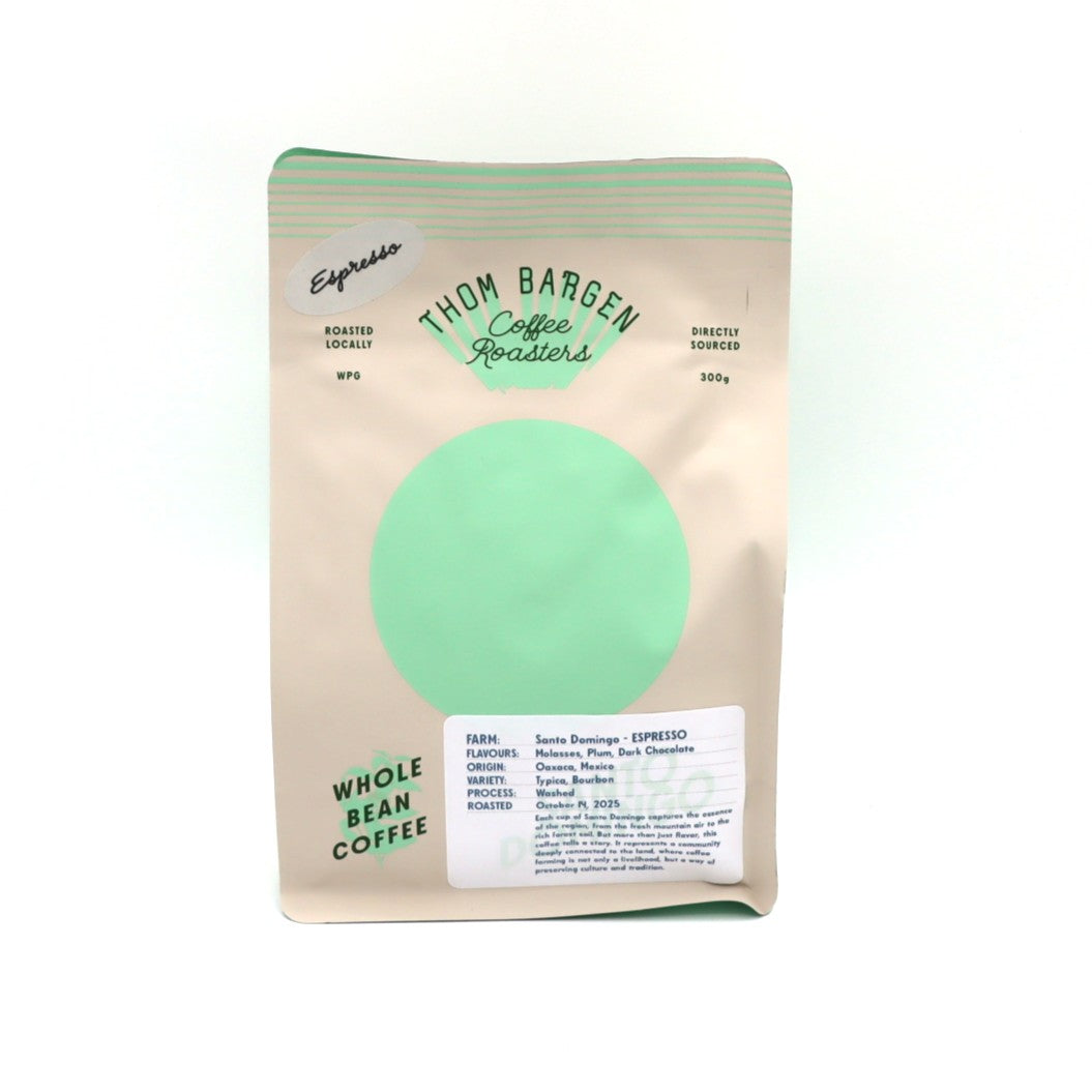 Coffee - Santo Domingo - Wholebean - Front - Thom Bargen - AgriTech North