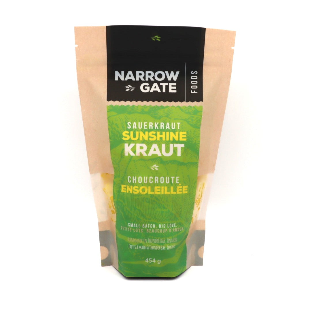 Sauerkraut - Sunshine Kraut - Small Batch by Narrow Gate — Condiments & Sauces — Narrow Gate Sauerkraut – Sunshine Kraut (...