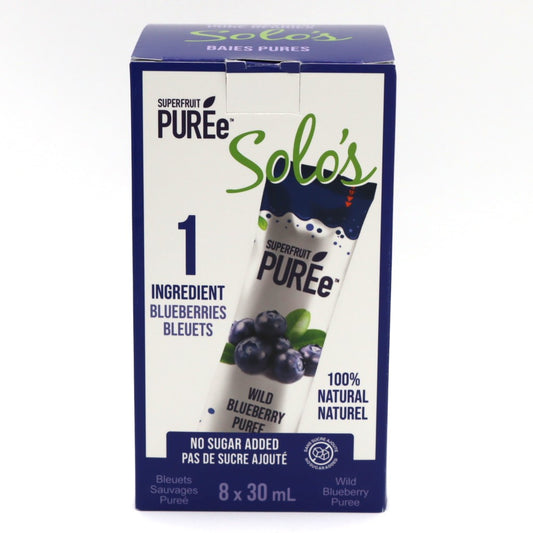 Superfruit Puree - Solo's Wild Blueberry Puree - Healthy Berries Ltd - AgriTech North