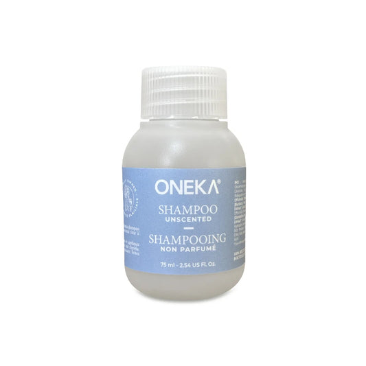 Shampoo - Unscented - ONEKA Travel Size (75ml)
