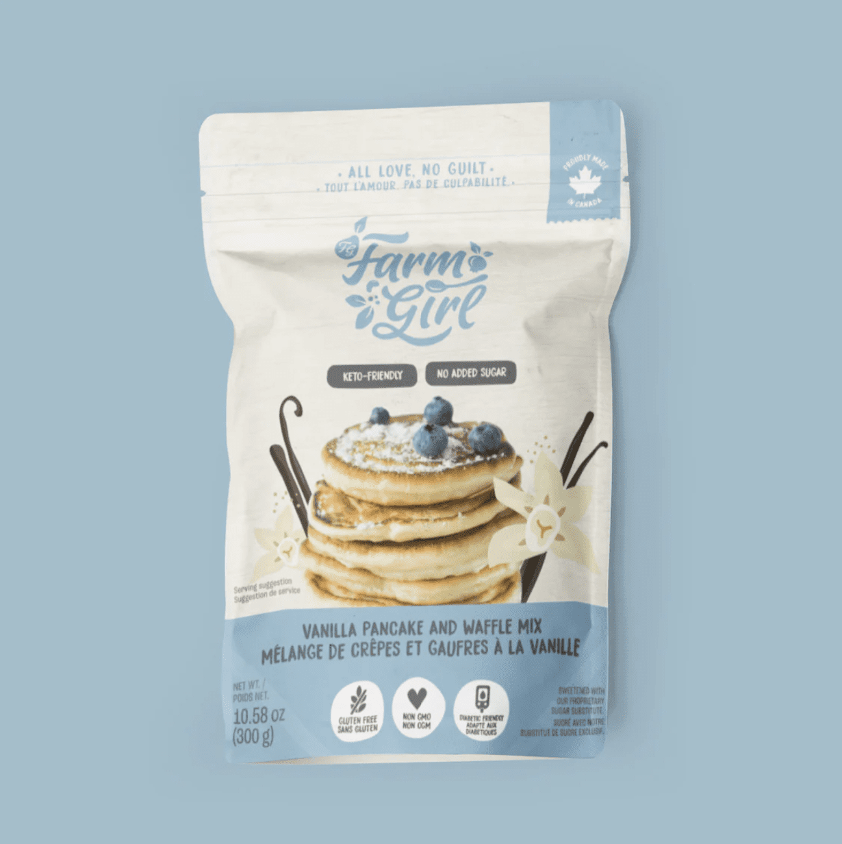 Vanilla Pancake & Waffle Mix 300g