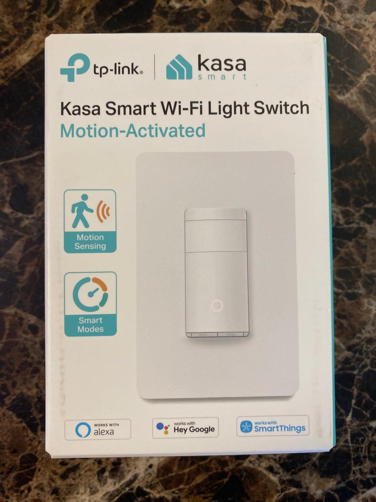 Kasa Smart Wi-Fi Light Switch Motion-Activated