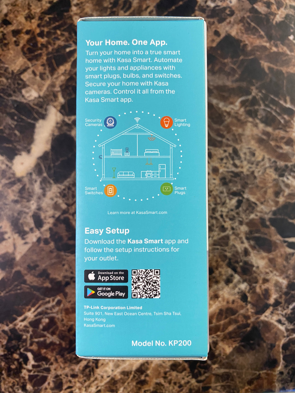 Kasa Smart Wi-Fi Outlet 2-Outlet