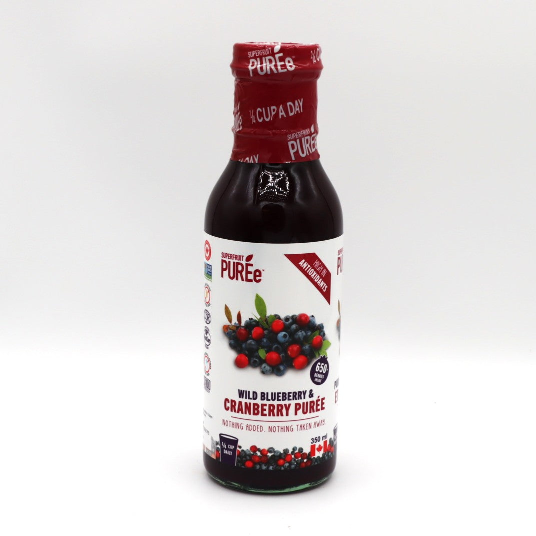 Superfruit Puree - Wild Blueberry & Cranberry - Healthy Berries Ltd - AgriTech North