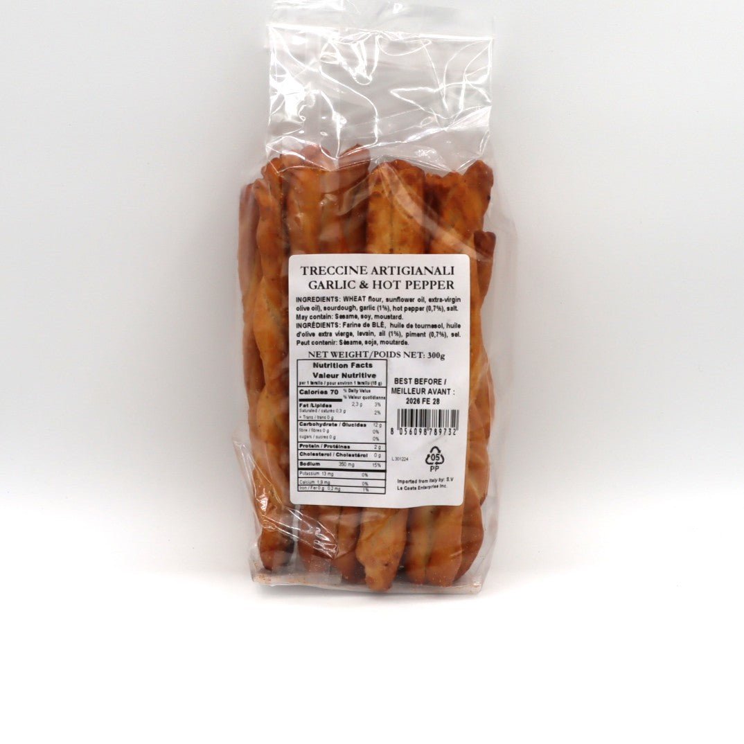 Artisan Trecce Pugliese (Garlic & Pepperoncino) - De Luca's Specialty Foods - AgriTech North