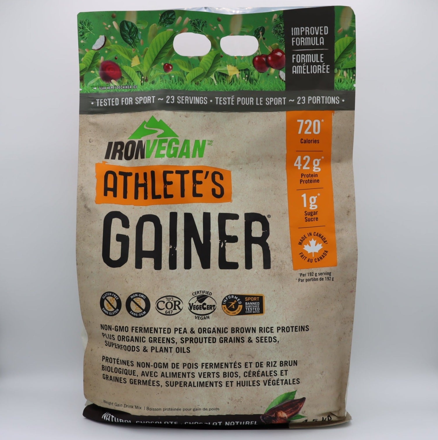 Athlete's Gainer Protein Drink Mix - Body Plus - AgriTech North