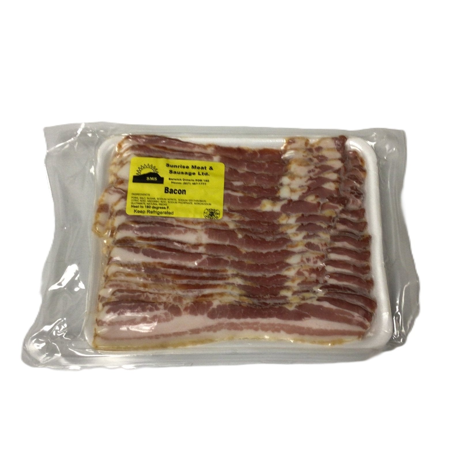 Bacon - Sunrise Meat & Sausage - AgriTech North