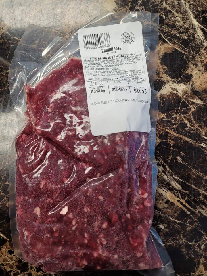 Beef - Ground - Cloverbelt | Cloverbelt Country Meats