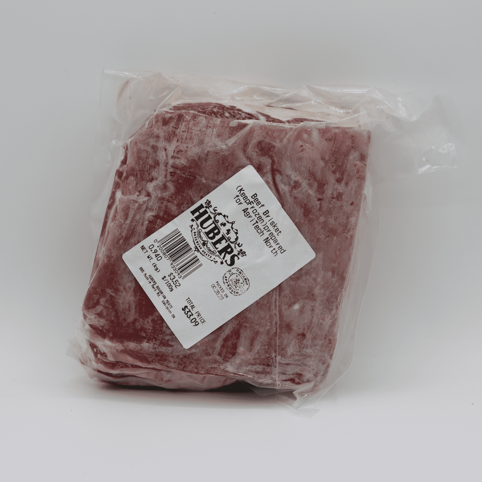 Beef - Hubers Processed - Huber's Bavarian Meats - AgriTech North