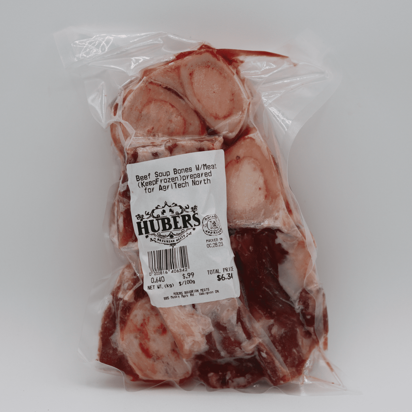 Beef - Hubers Processed - Huber's Bavarian Meats - AgriTech North
