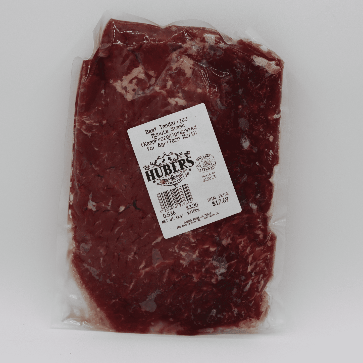 Beef - Hubers Processed - Huber's Bavarian Meats - AgriTech North