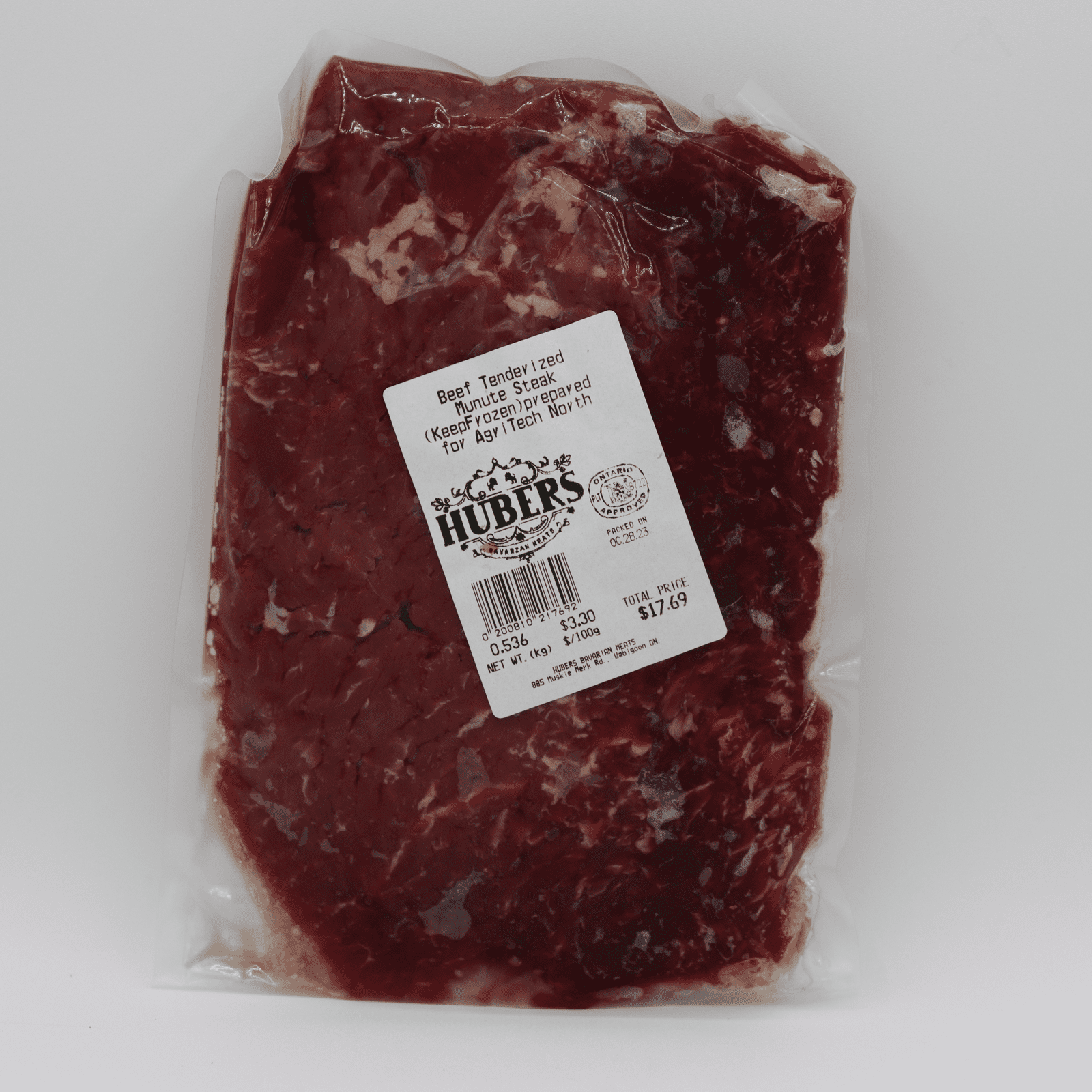 Beef - Hubers Processed - Huber's Bavarian Meats - AgriTech North