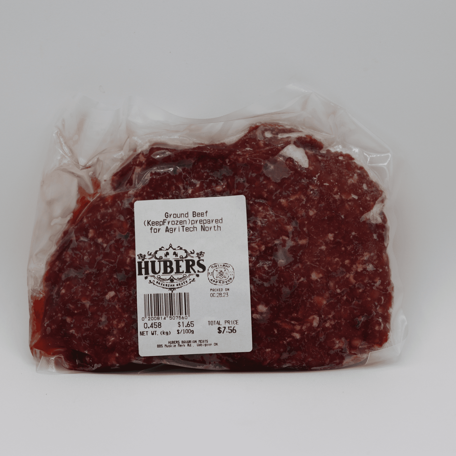 Beef - Hubers Processed - Huber's Bavarian Meats - AgriTech North