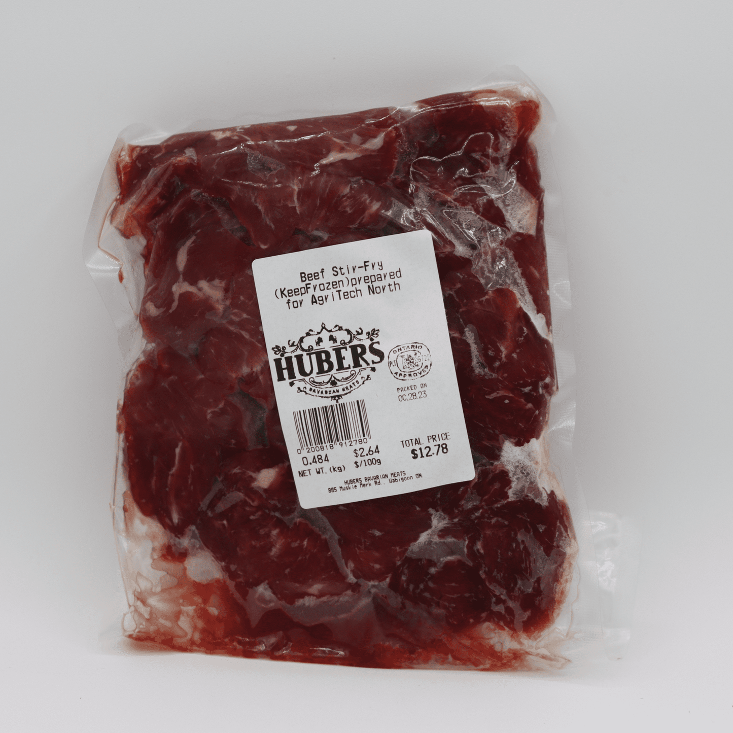 Beef - Hubers Processed - Huber's Bavarian Meats - AgriTech North