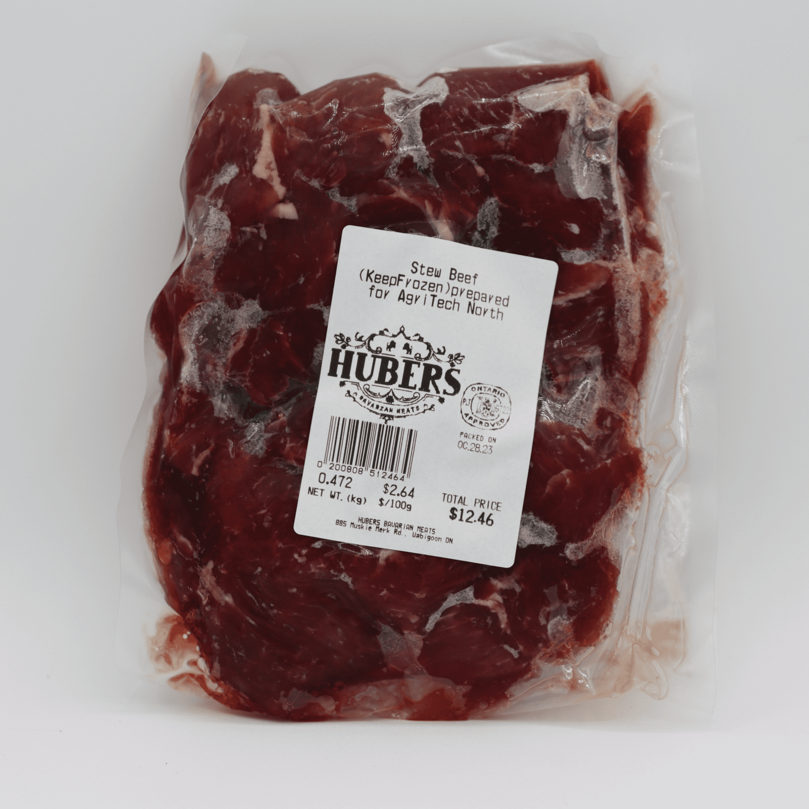 Beef - Hubers Processed - Huber's Bavarian Meats - AgriTech North