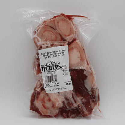 Beef - Soup Bones with Meat - Huber's | Huber's Bavarian Meats