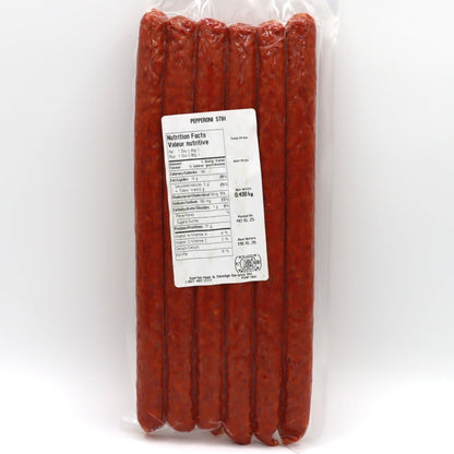 Beef/Pork - Pepperettes - Pepperoni Stix - Sunrise | Sunrise Meat & Sausage