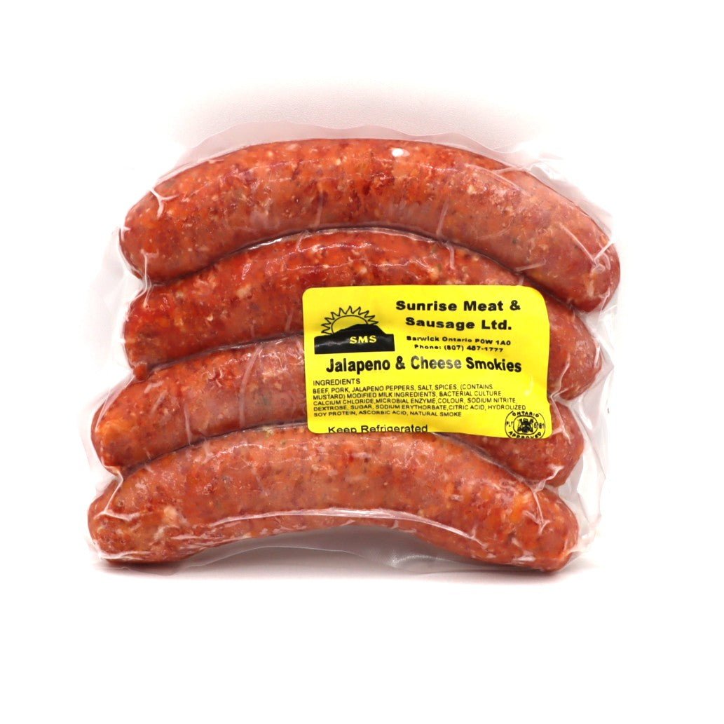 Beef/Pork - Smokies - Jalapeno & Cheese - Sunrise | Sunrise Meat & Sausage
