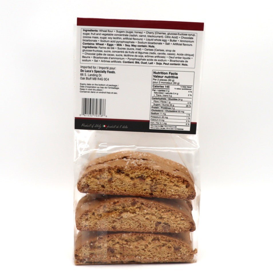 Biscotti - Chocolate and Cherry | De Luca's Specialty Foods