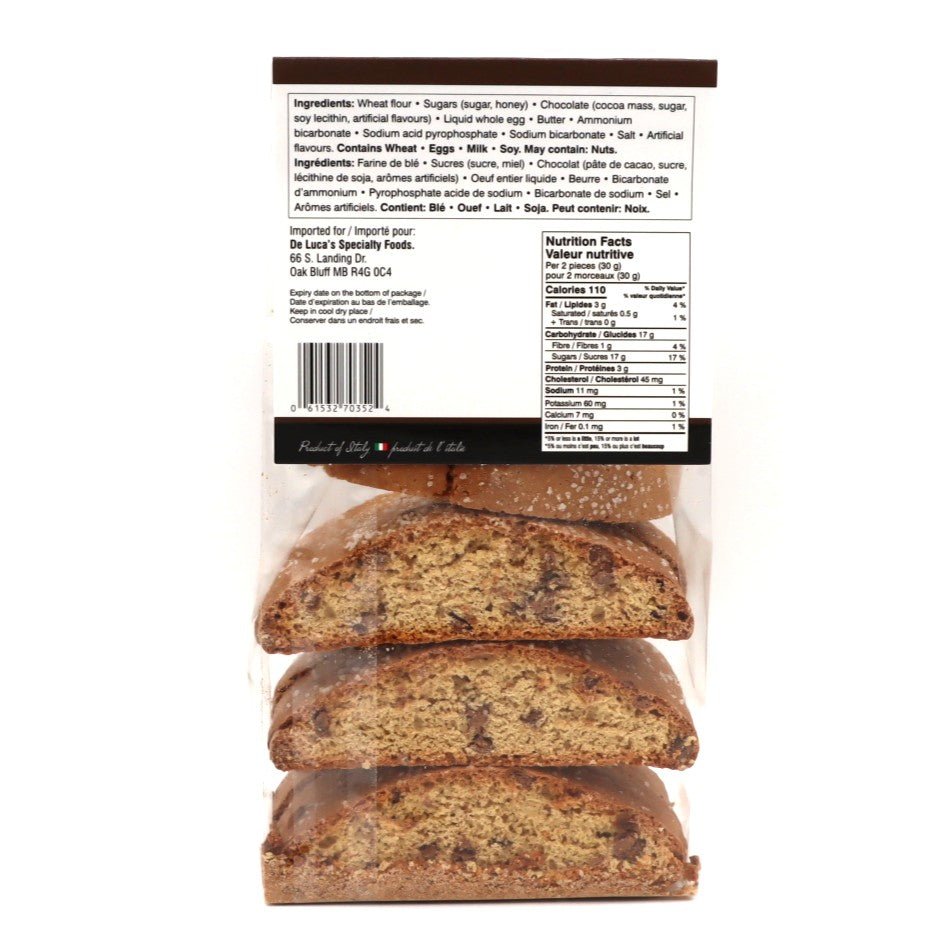 Biscotti - Chocolate Chip | De Luca's Specialty Foods