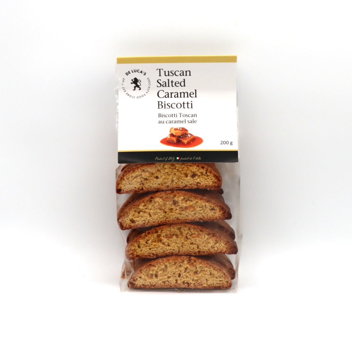 Biscotti - Salted Caramel | De Luca's Specialty Foods