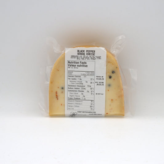 Cheese - Gouda - Black Pepper - Thunder Oak Cheese Farm | Thunder Oak Cheese Farm