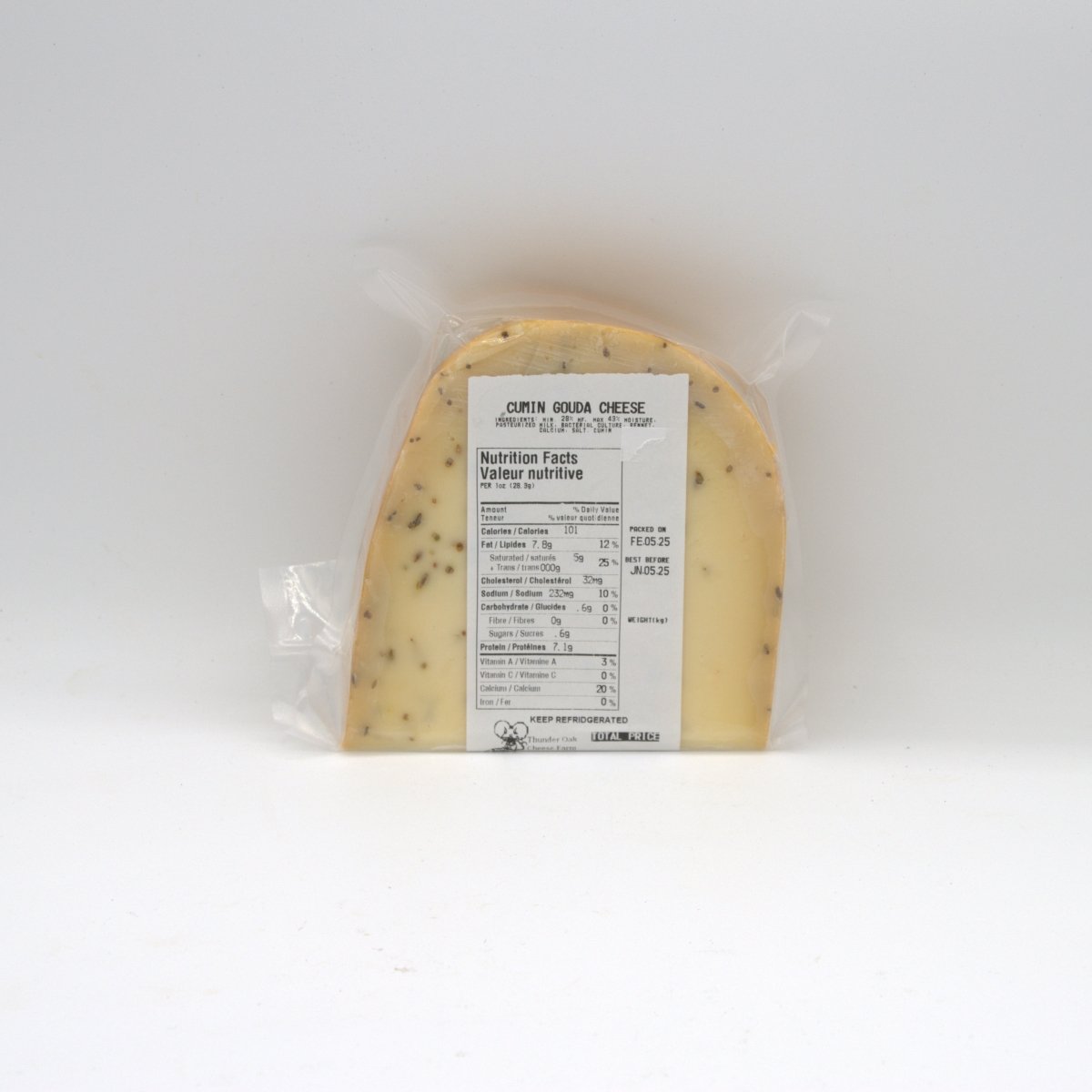 Cheese - Gouda - Cumin - Thunder Oak Cheese Farm | Thunder Oak Cheese Farm