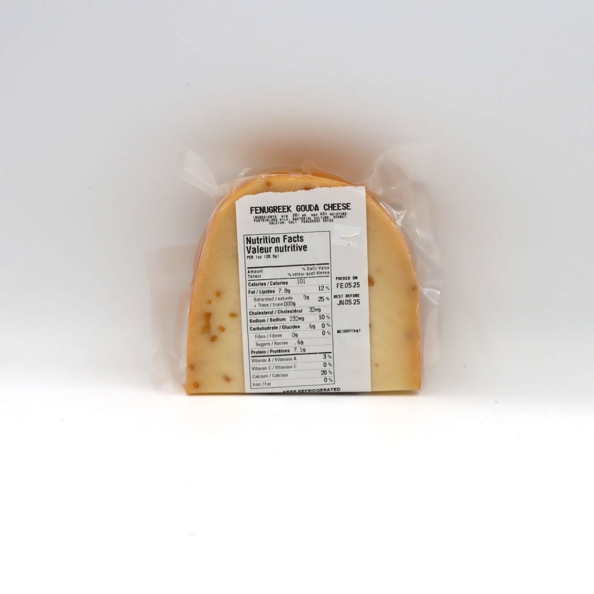 Cheese - Gouda - Fenugreek - Thunder Oak Cheese Farm | Thunder Oak Cheese Farm