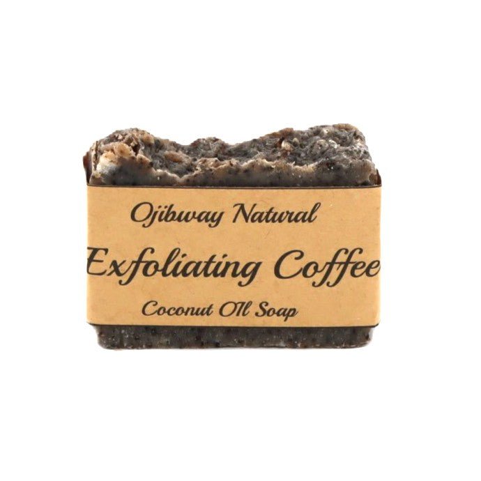 Coconut Oil Soap - Exfoliating Coffee | Ojibway Natural