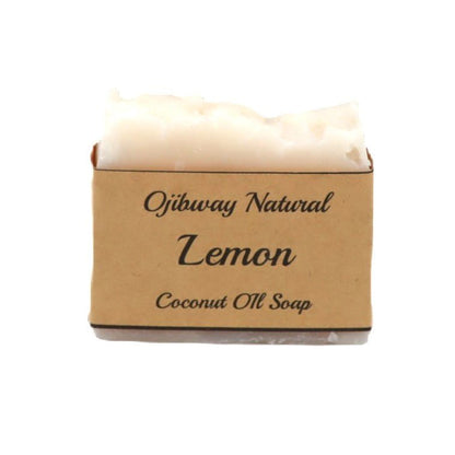 Coconut Oil Soap - Lemon | Ojibway Natural