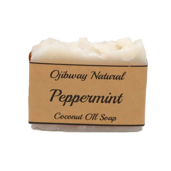 Coconut Oil Soap - Peppermint | Ojibway Natural