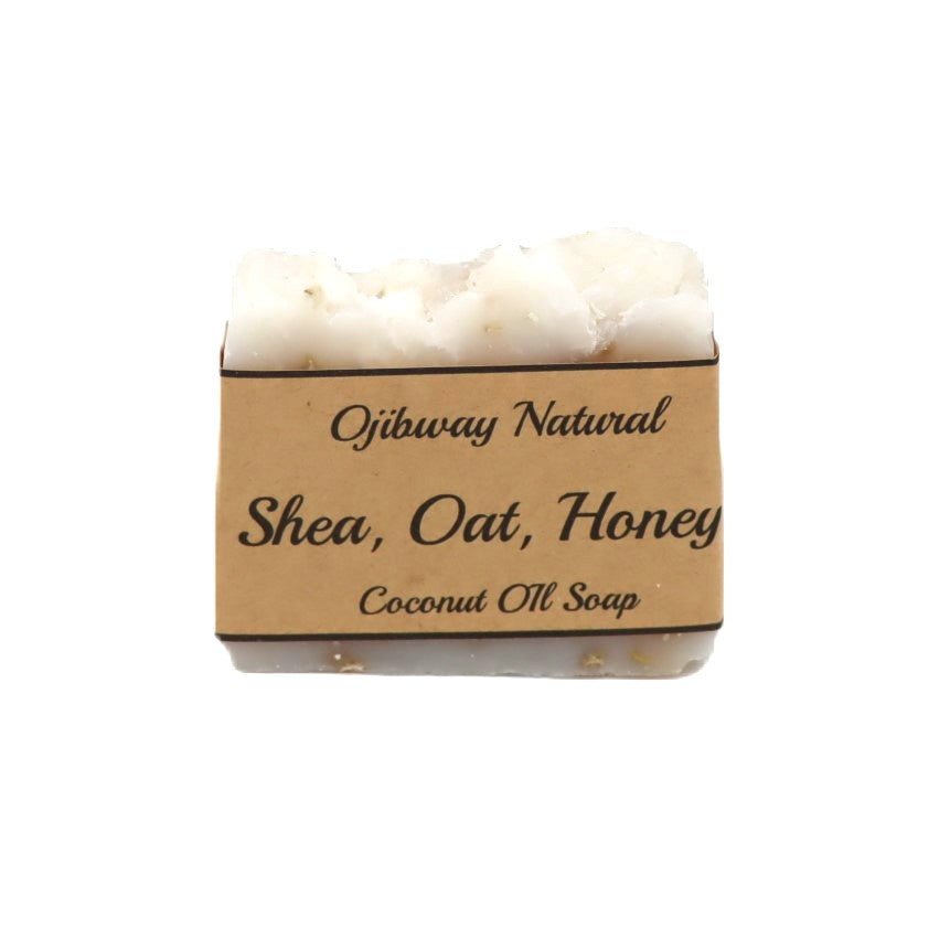 Coconut Oil Soap - Shea, Oat, Honey | Ojibway Natural