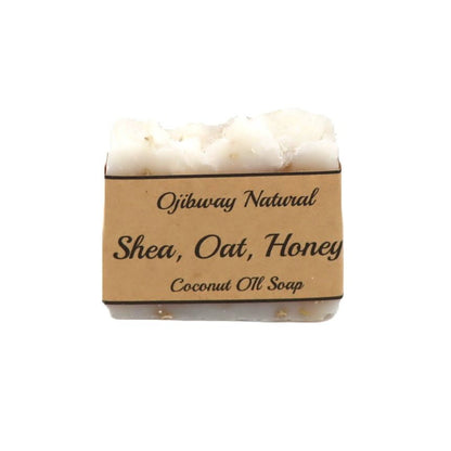 Coconut Oil Soap - Shea, Oat, Honey | Ojibway Natural