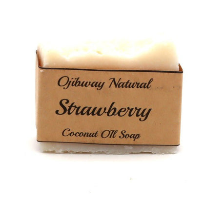 Coconut Oil Soap - Strawberry | Ojibway Natural
