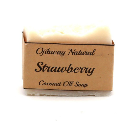Coconut Oil Soap - Strawberry | Ojibway Natural