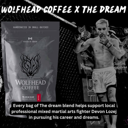 Coffee - Dream Blend - Whole Bean - Wolfhead Coffee - AgriTech North